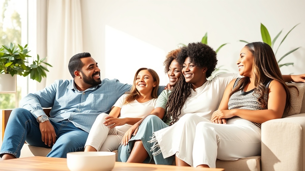 Happy family in pest-free Pasadena home
